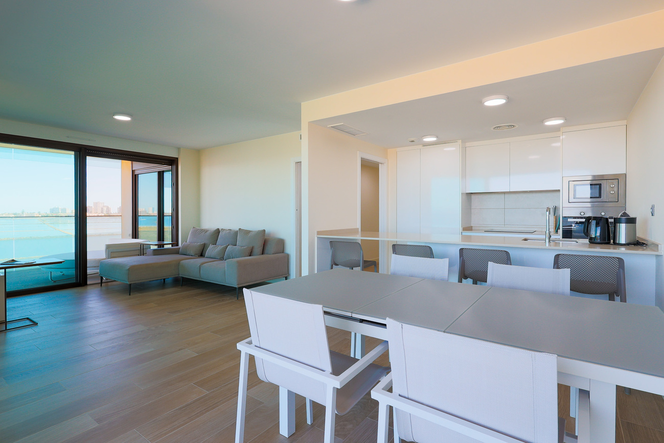 Dining area in apartment for sale in Cartagena