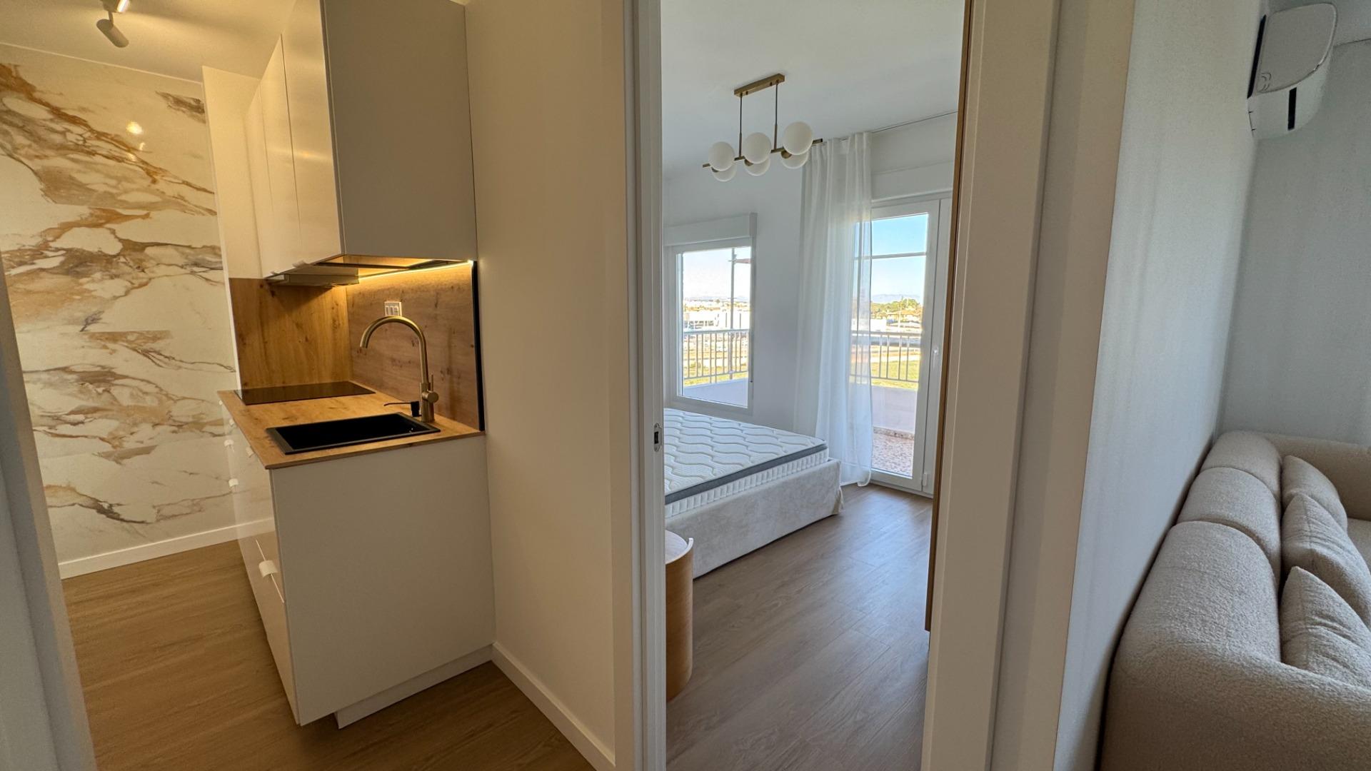Kitchen in penthouse for sale in Torrevieja