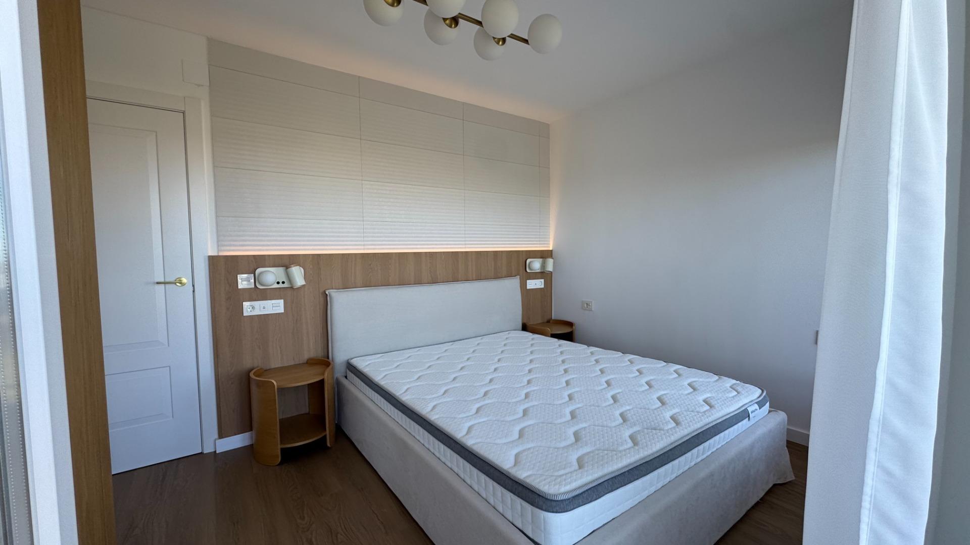 Master bedroom in penthouse for sale in Torrevieja