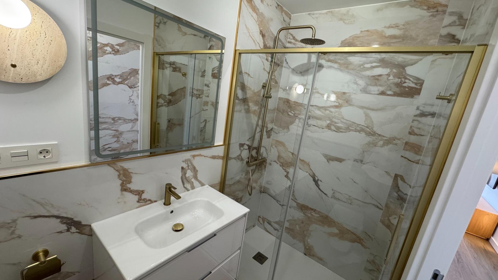 Master bedroom in penthouse for sale in Torrevieja
