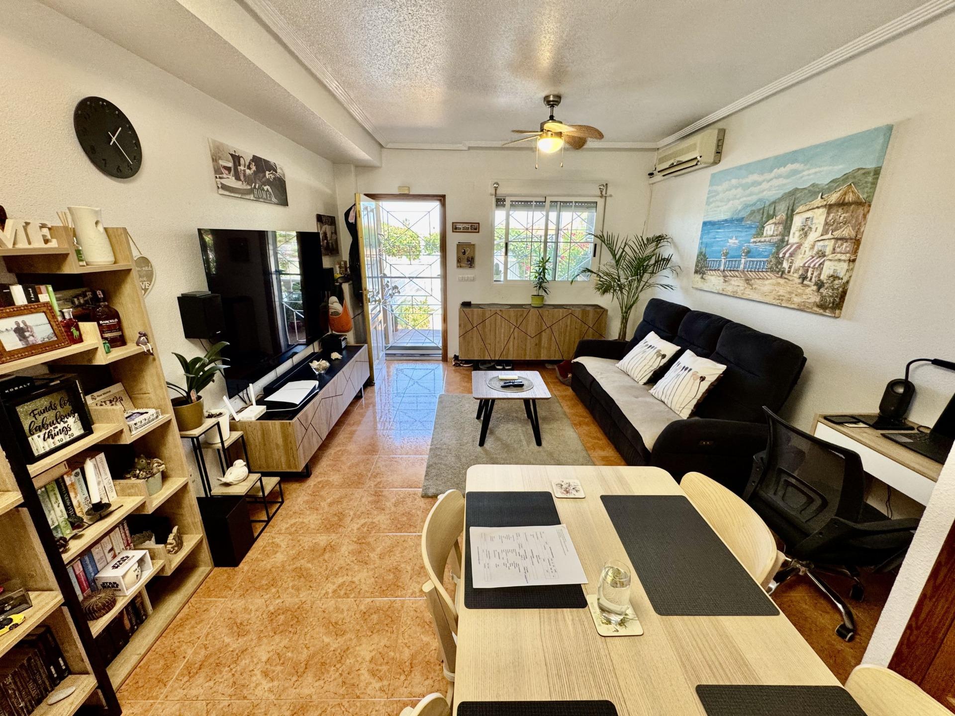 Pool area in terraced for sale in Torrevieja