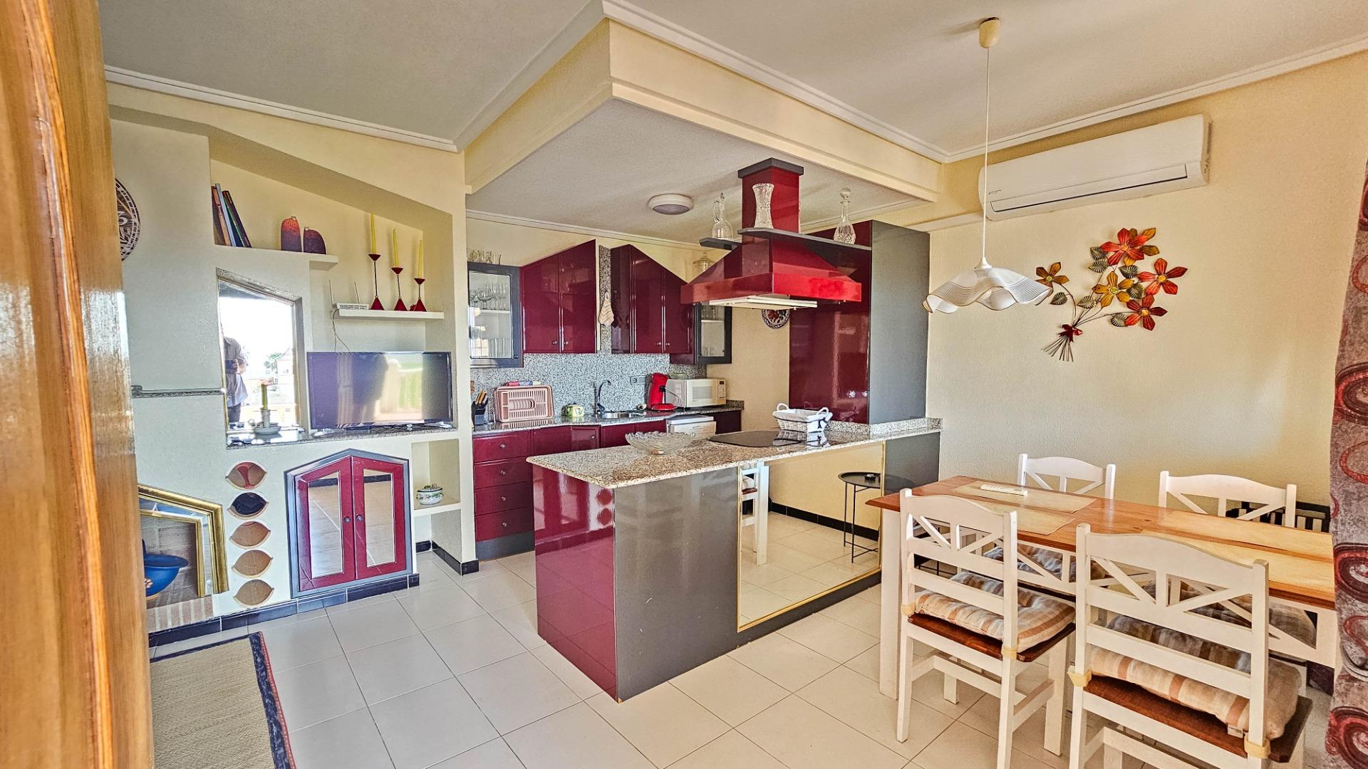 Exterior view in bungalow for sale in Orihuela Costa