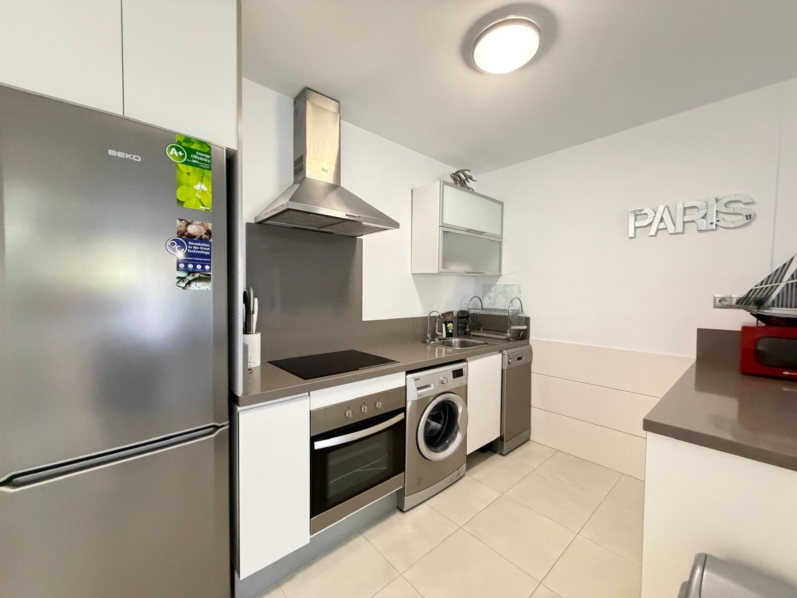 Kitchen in apartment for sale in Orihuela Costa