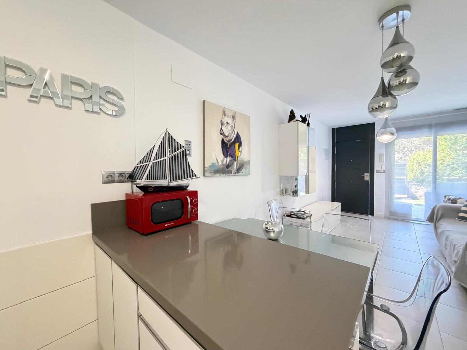 Bathroom in apartment for sale in Orihuela Costa