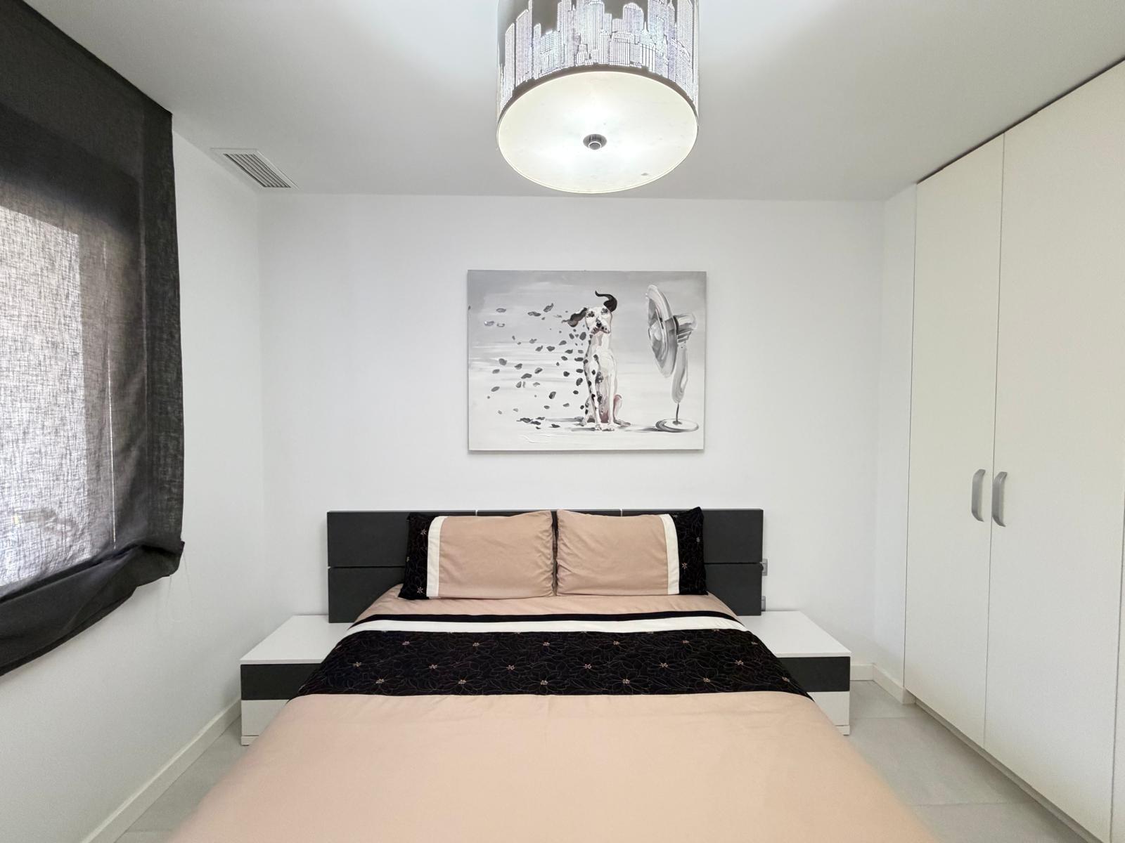 Master bedroom in apartment for sale in Orihuela Costa