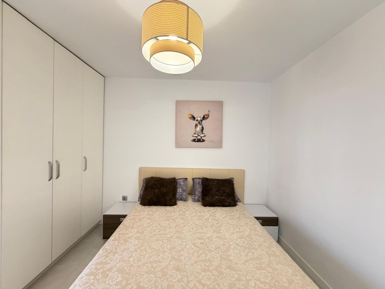 Pool area in apartment for sale in Orihuela Costa