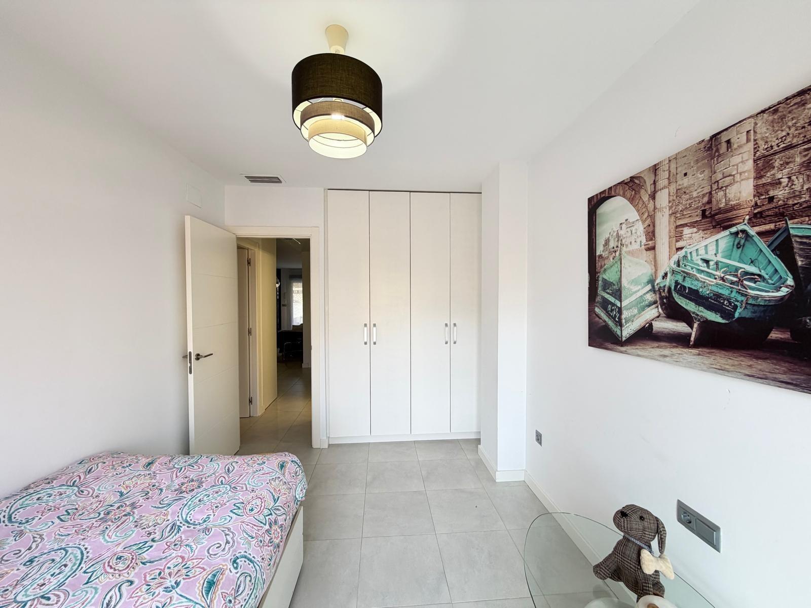 Garden in apartment for sale in Orihuela Costa