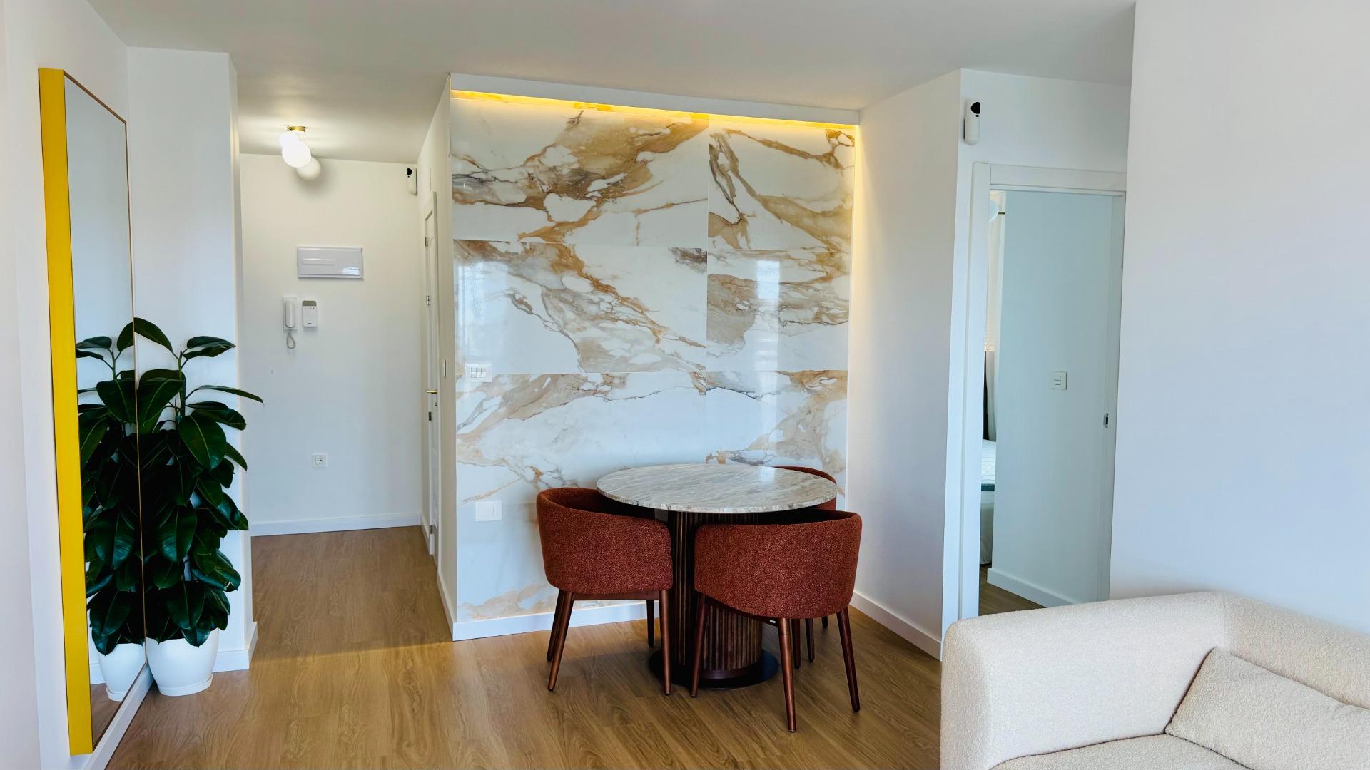 Dining area in penthouse for sale in Torrevieja