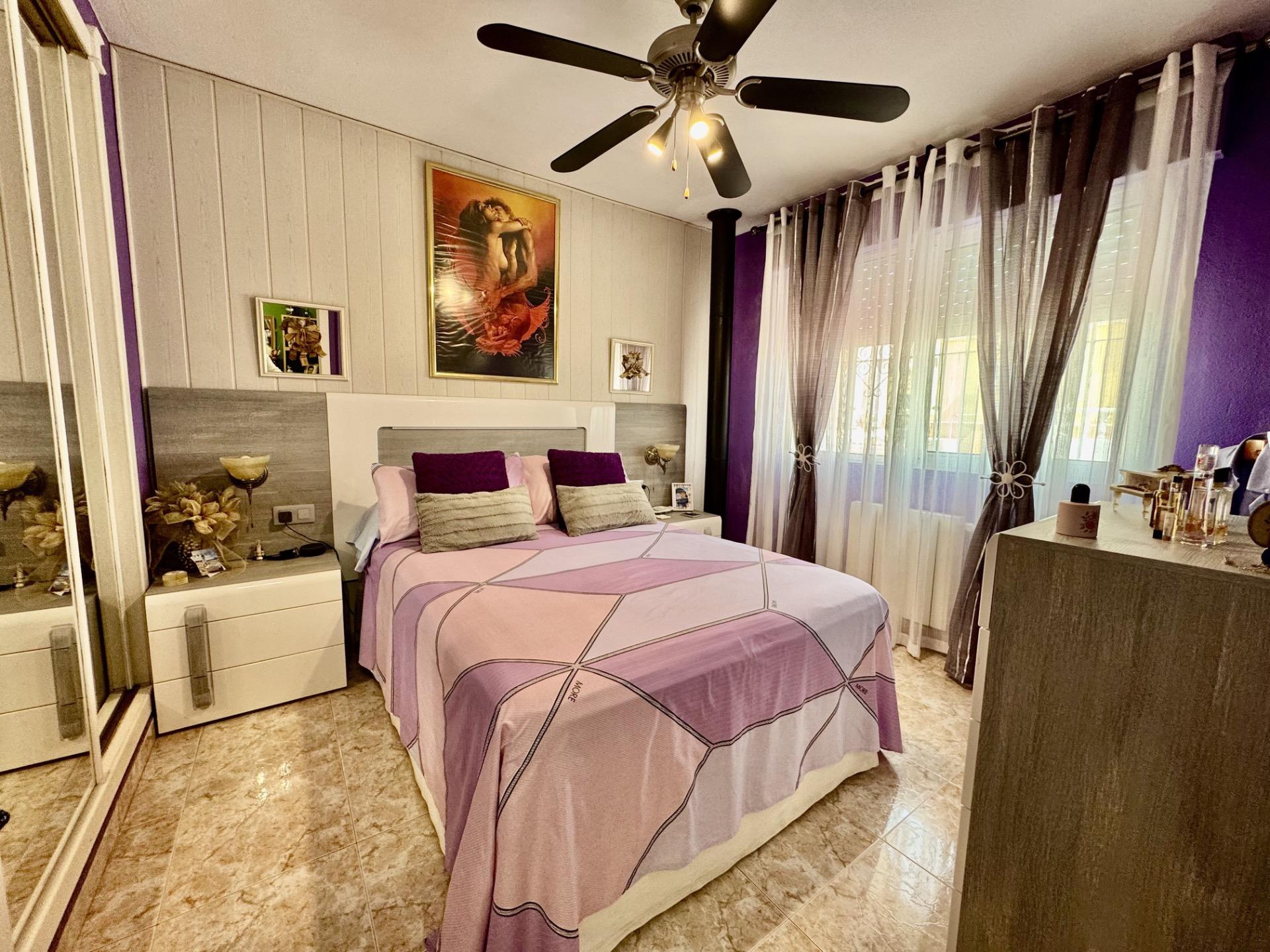 Master bedroom in terraced for sale in Orihuela