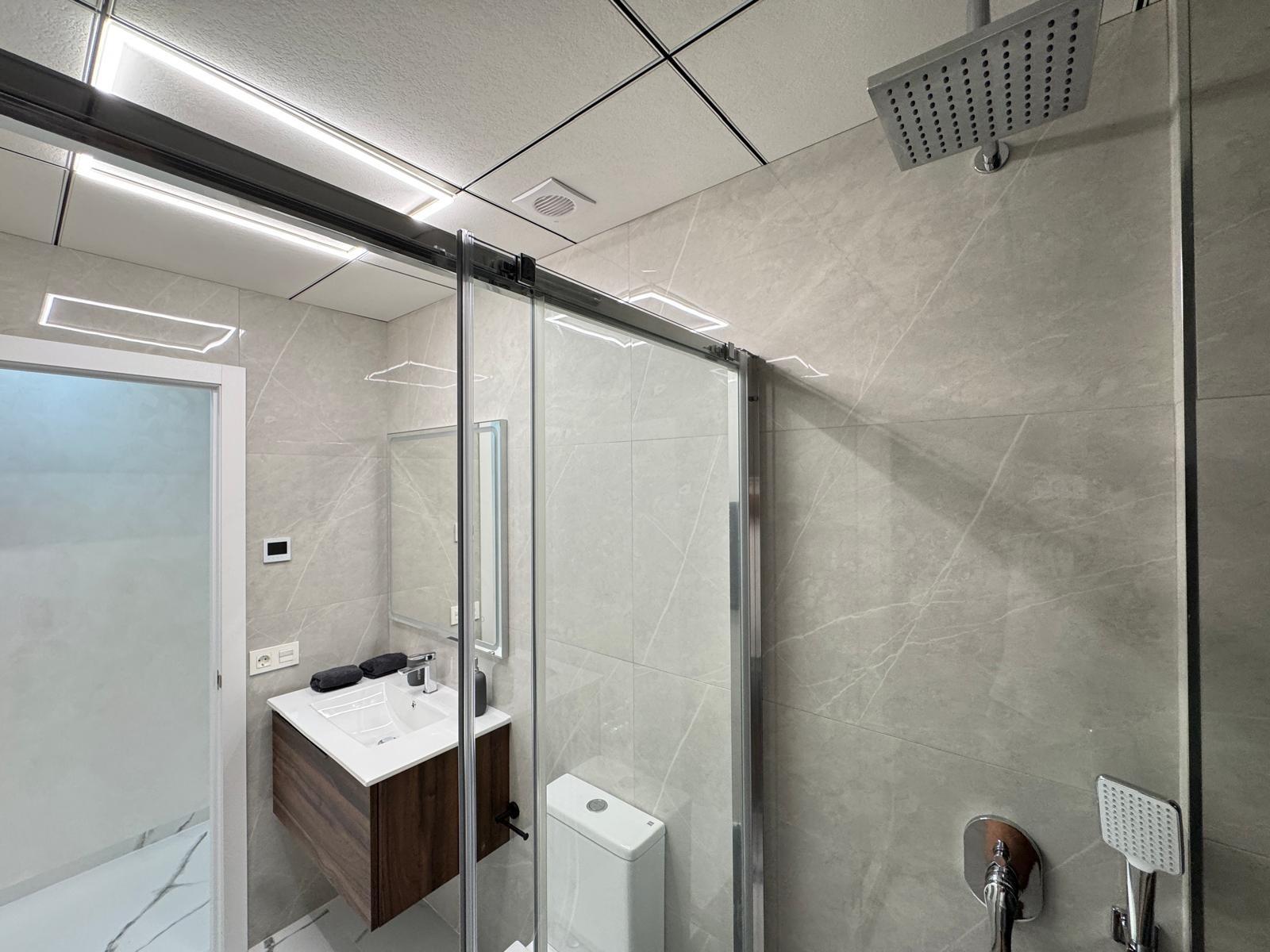 Bathroom in apartment for sale in Torrevieja