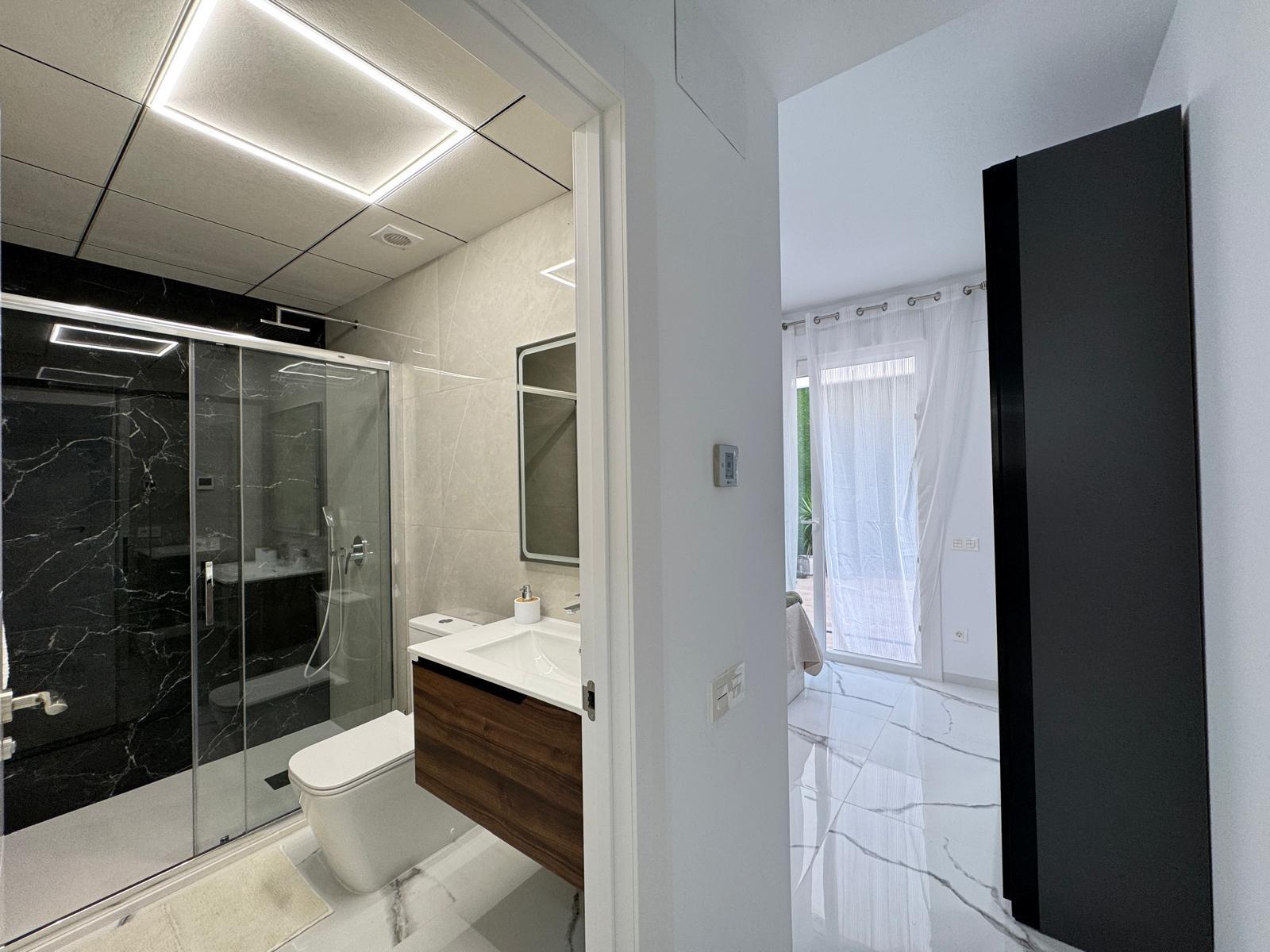 Pool area in apartment for sale in Torrevieja
