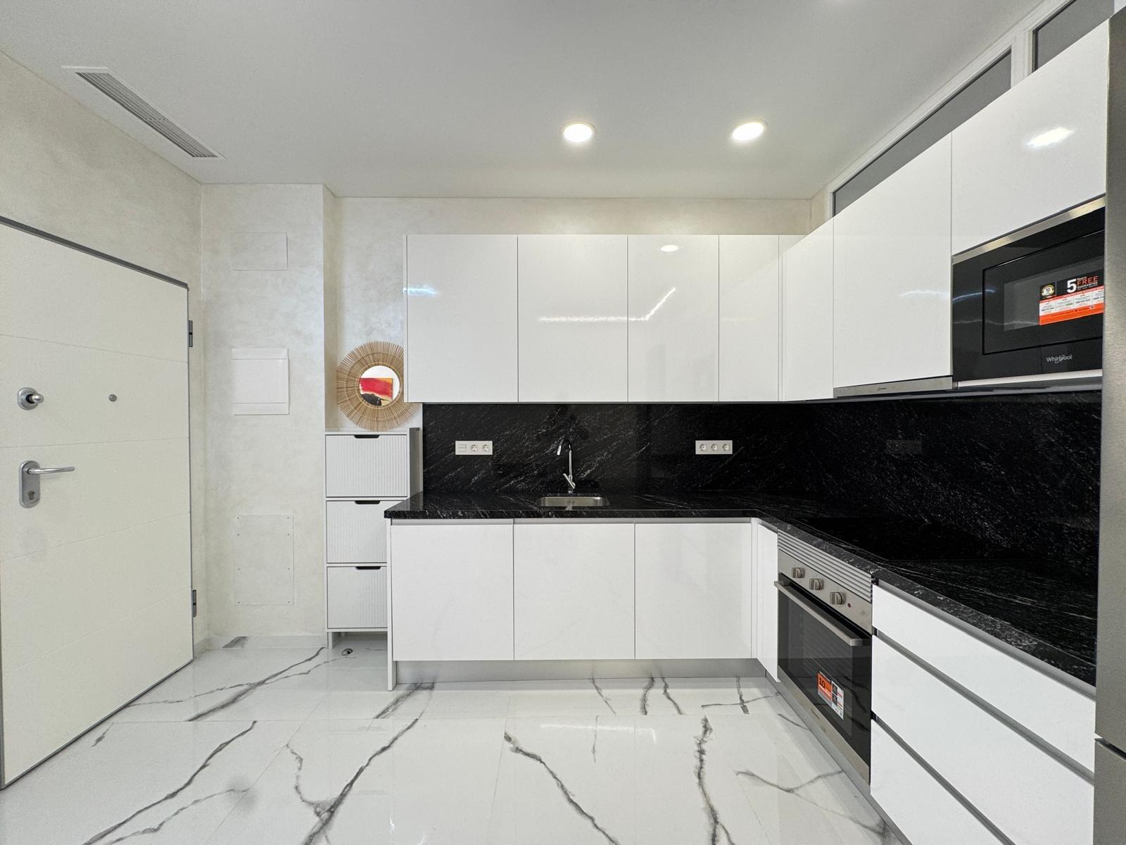 Garden in apartment for sale in Torrevieja