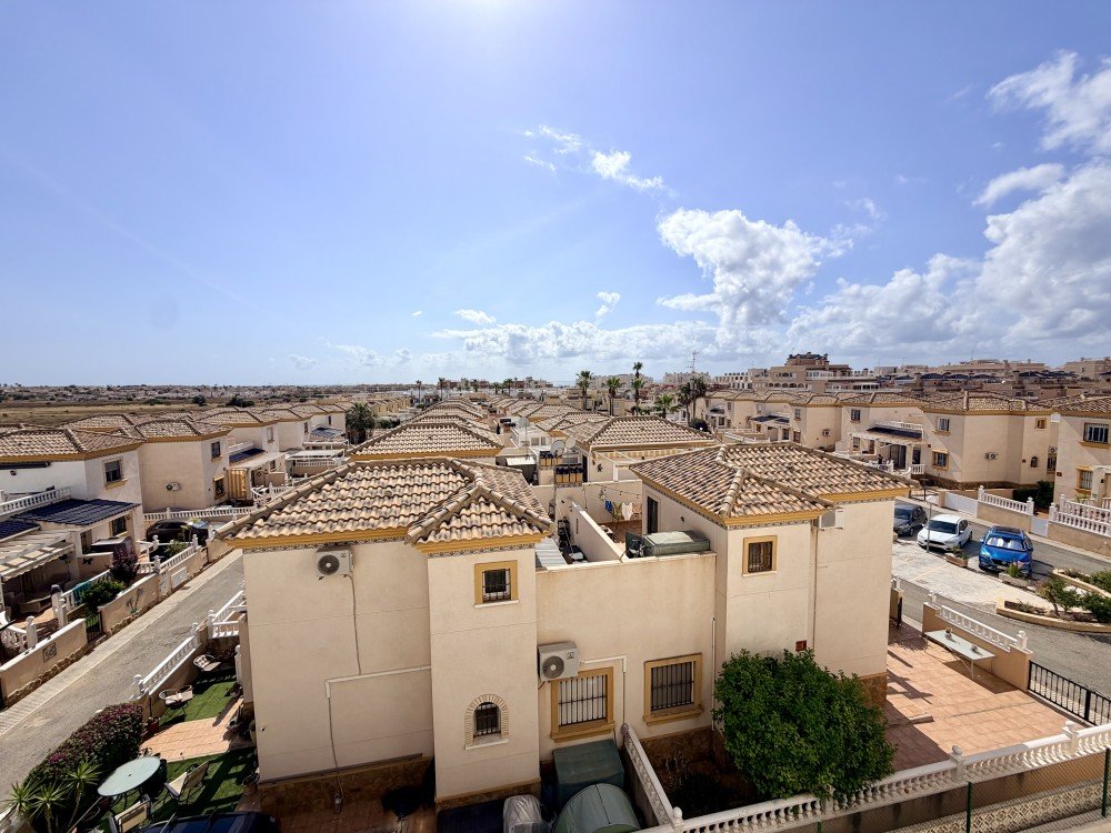 Pool area in apartment for sale in Orihuela Costa
