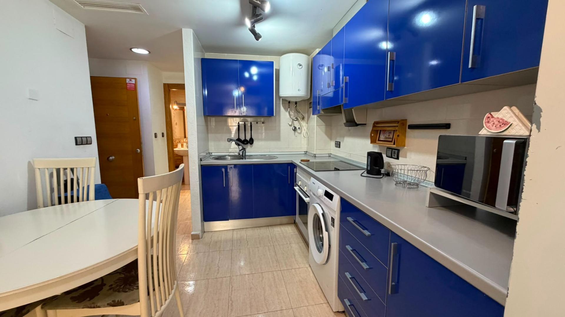Kitchen in apartment for sale in Torrevieja