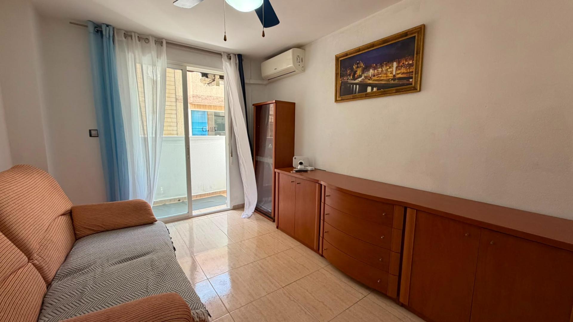Pool area in apartment for sale in Torrevieja
