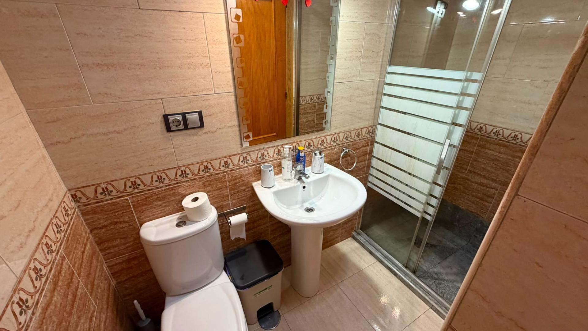 Pool area in apartment for sale in Torrevieja