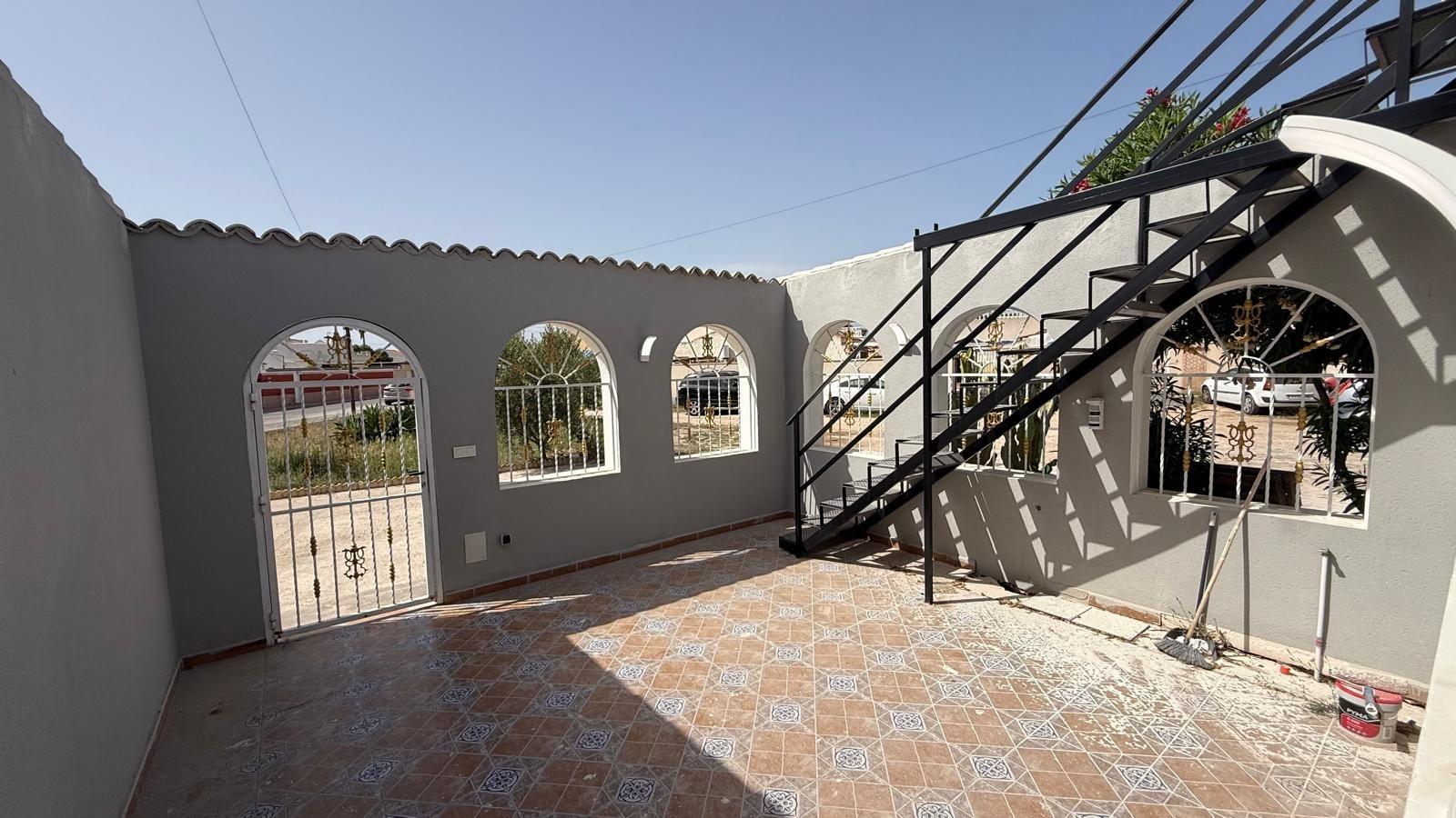 Pool area in terraced for sale in Torrevieja