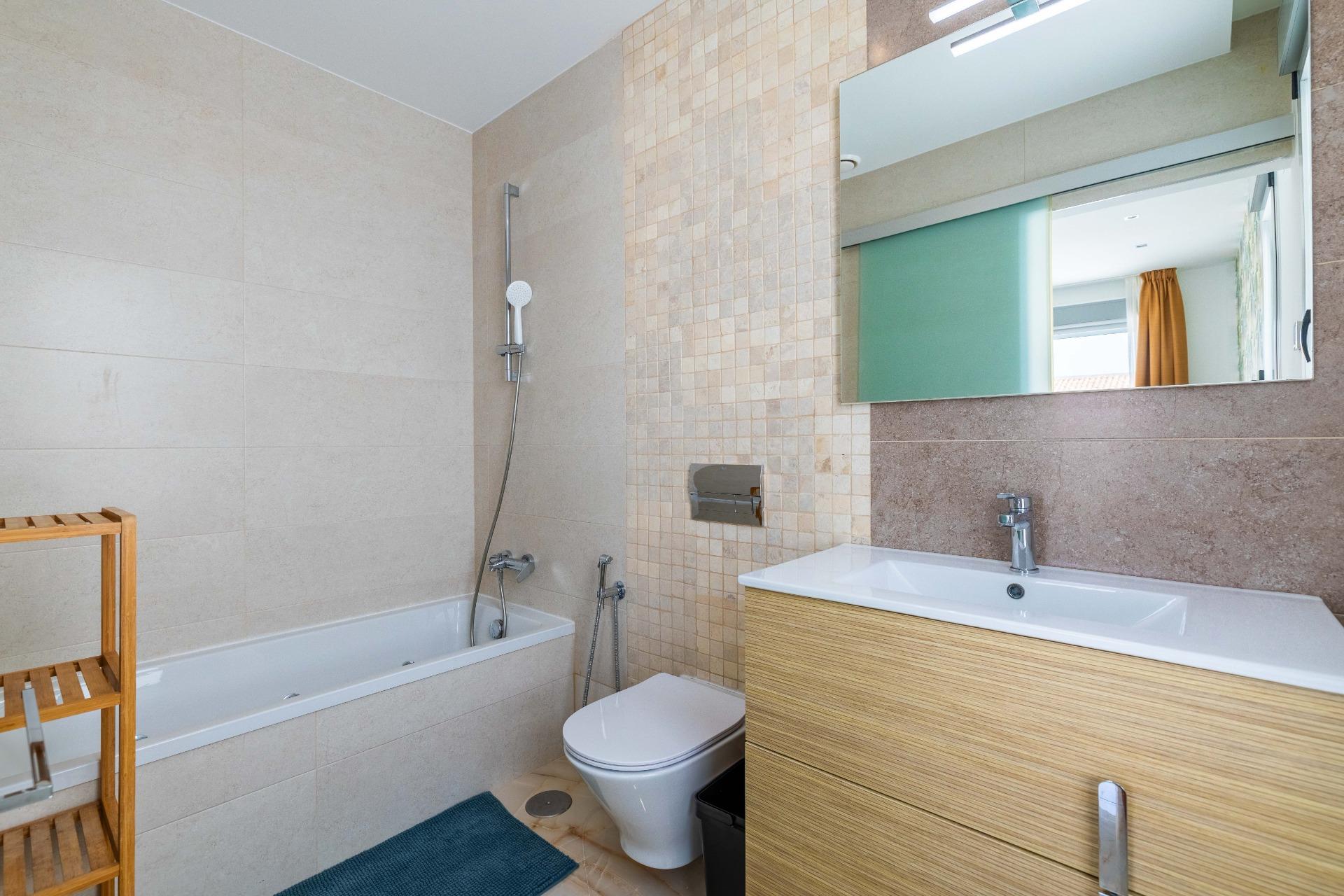 Bathroom in villa for sale in Rojales