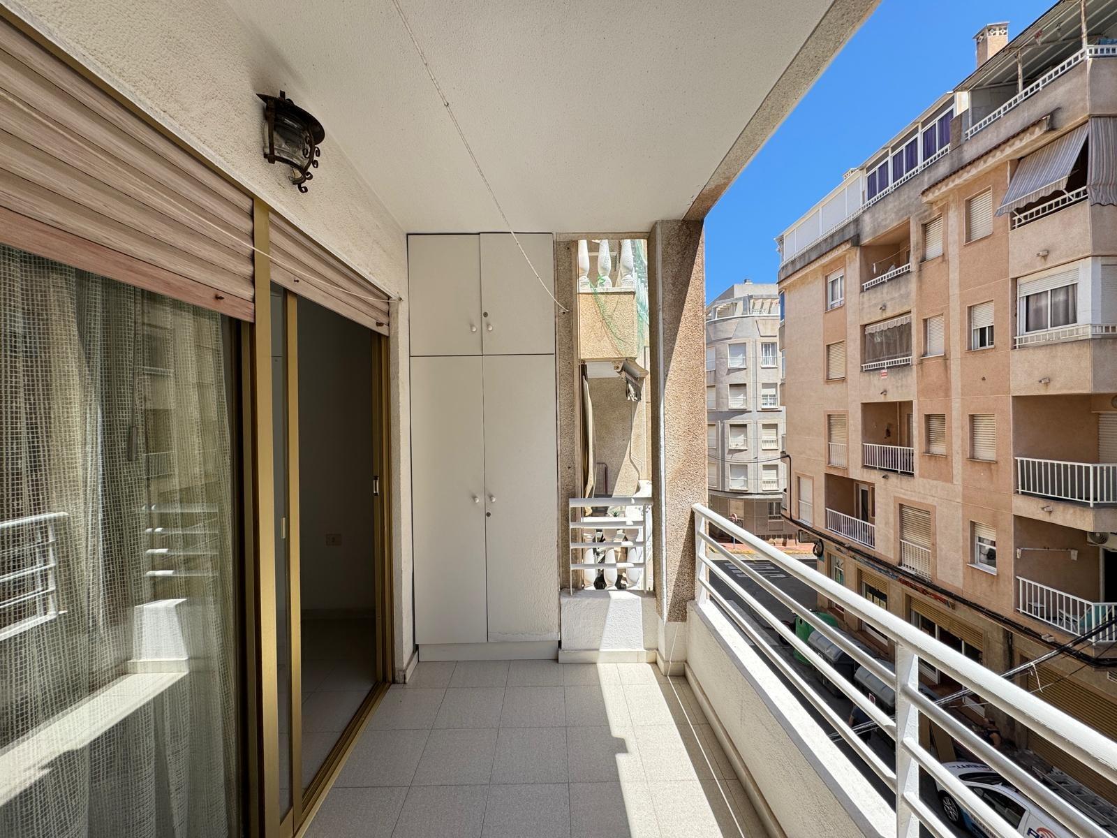 Pool area in apartment for sale in Torrevieja