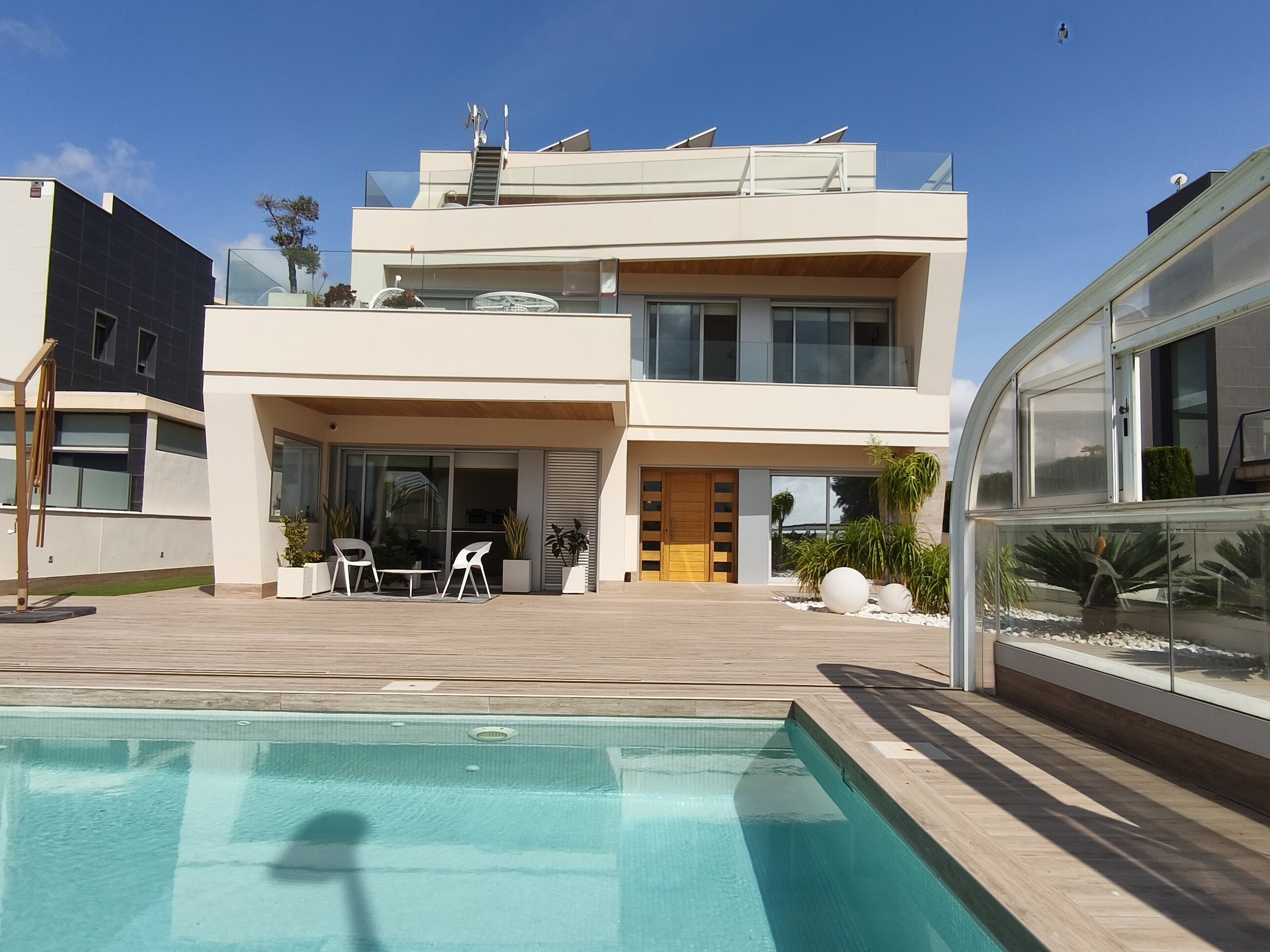 Luksusa Villa Dehesa de Campoamor: Dzīves kvalitāte un jūras skats