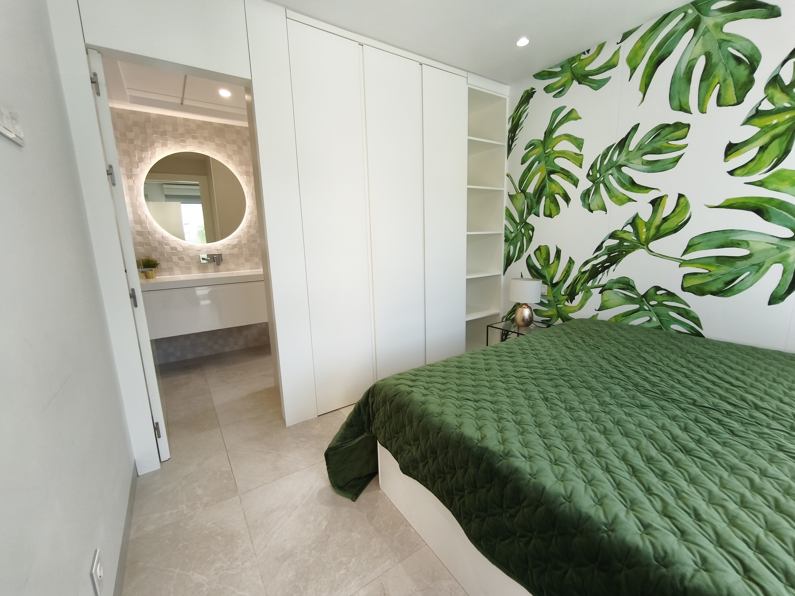 Master bedroom in villa for sale in Orihuela Costa