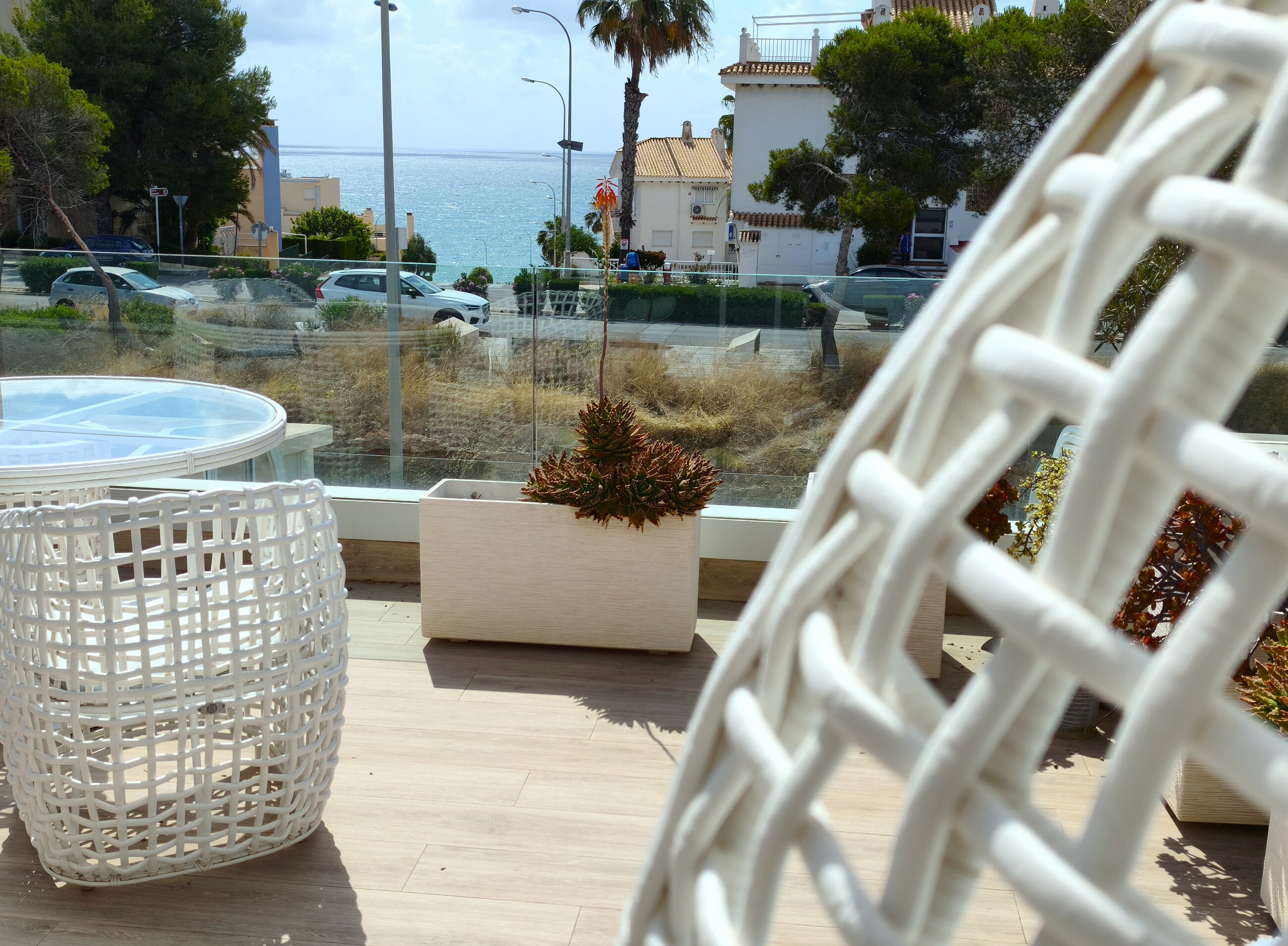 Terrace in villa for sale in Orihuela Costa