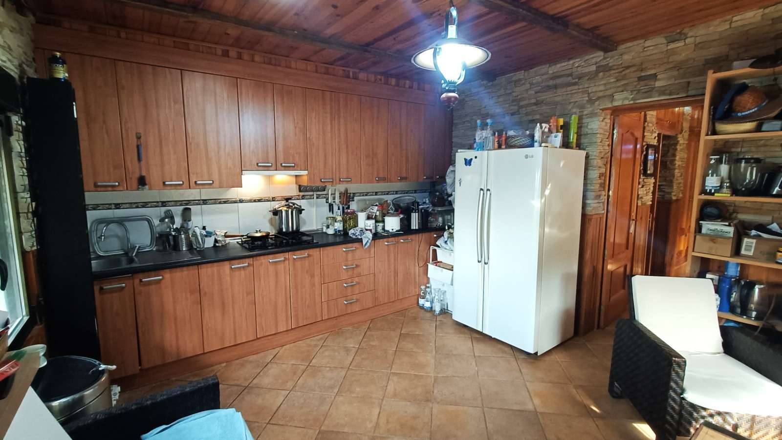 Pool area in finca for sale in Gea Y Truyols