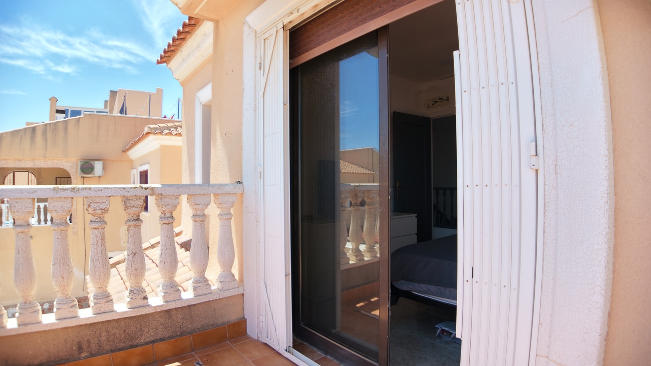 Terrace in villa for sale in Blue Lagoon