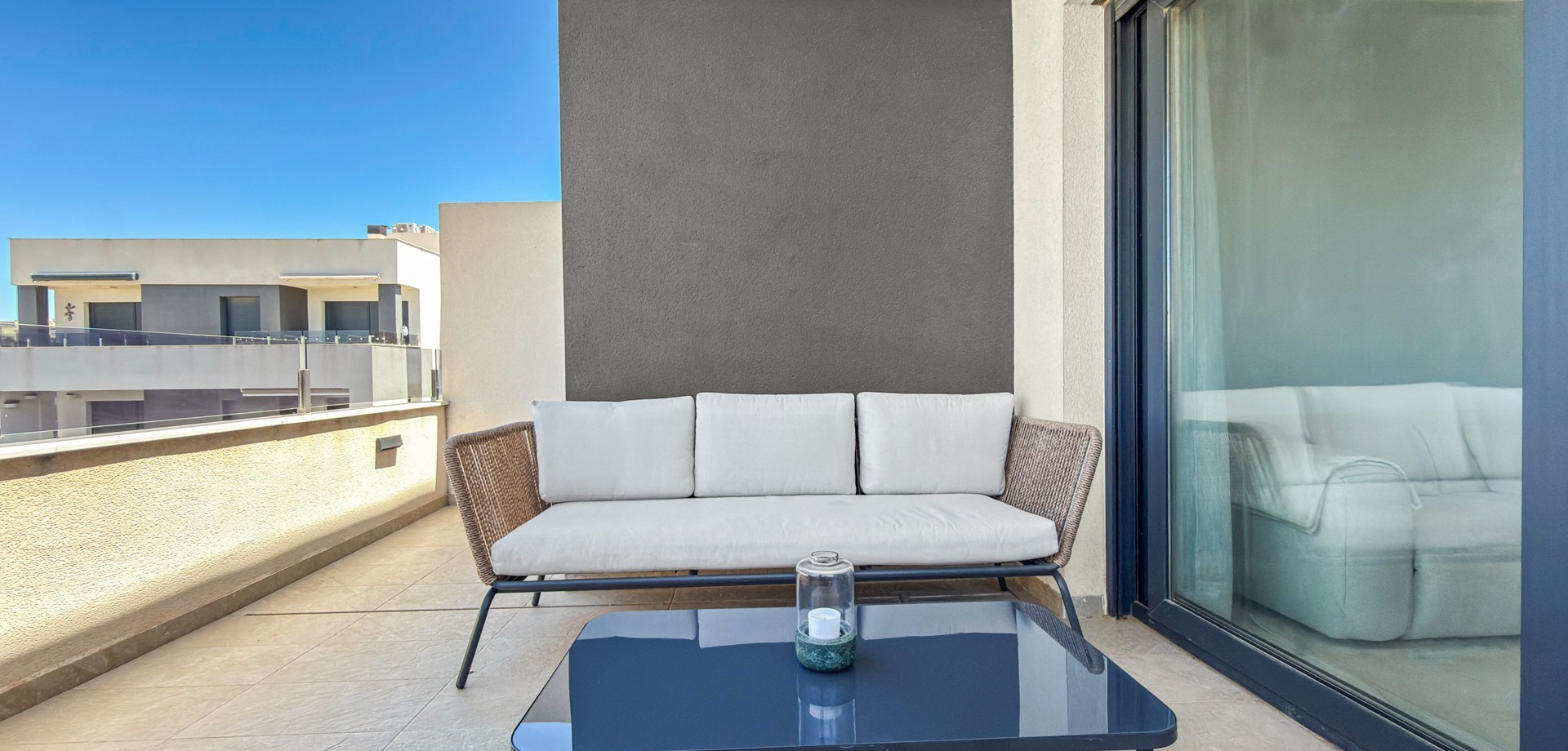 Exterior view in apartment for sale in Orihuela Costa