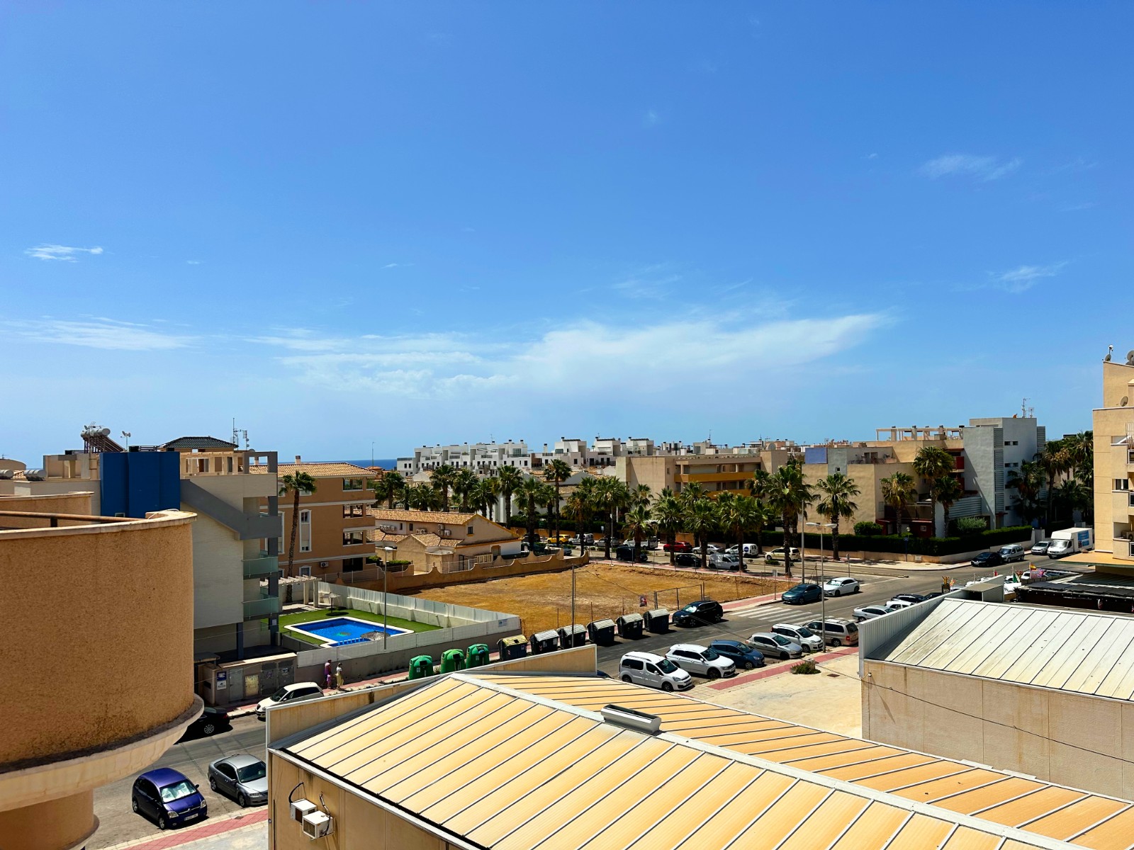 Pool area in apartment for sale in Orihuela Costa