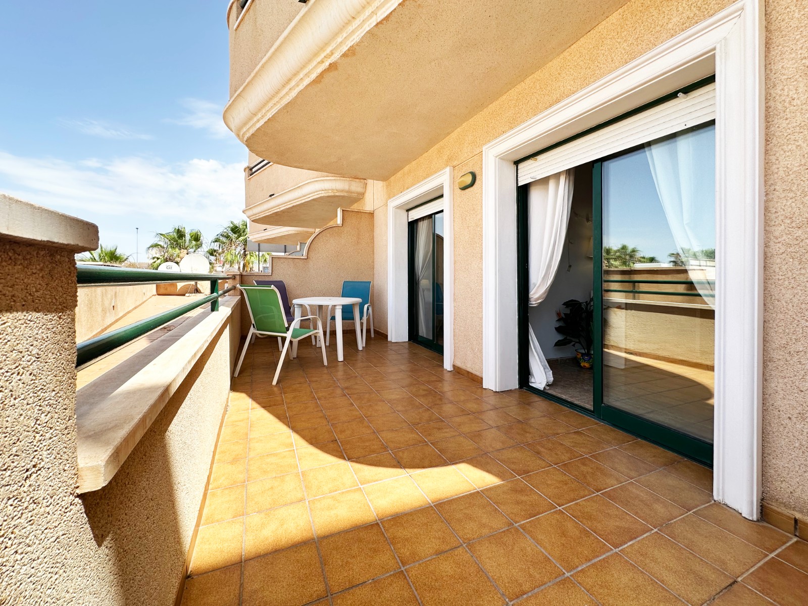 Pool area in apartment for sale in Orihuela Costa