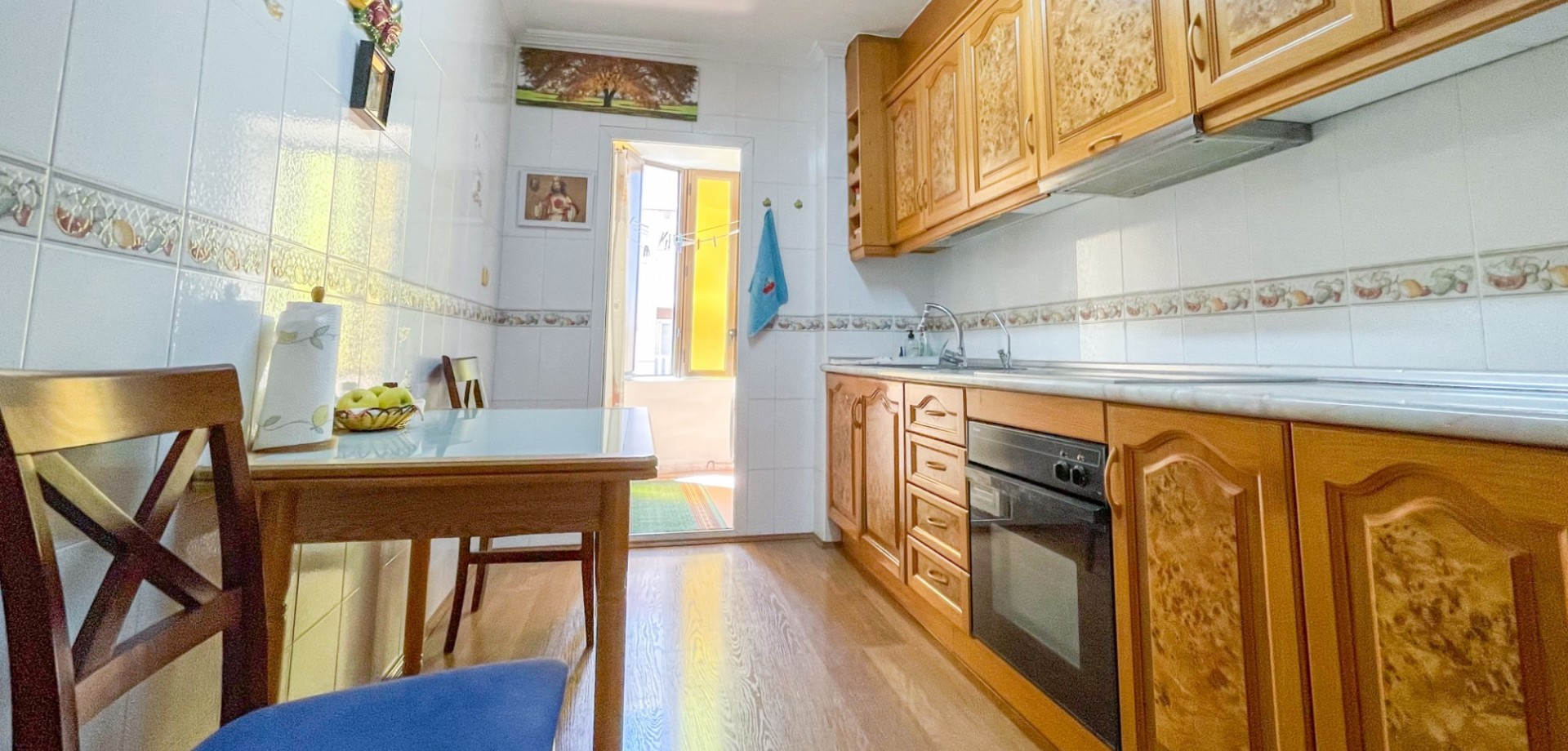 Pool area in apartment for sale in Torrevieja