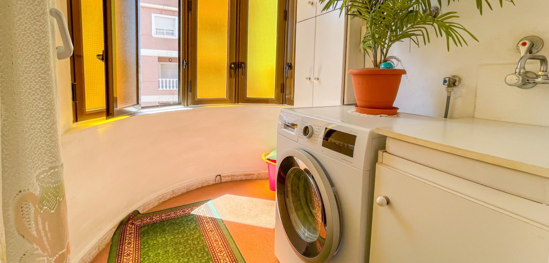 Garden in apartment for sale in Torrevieja