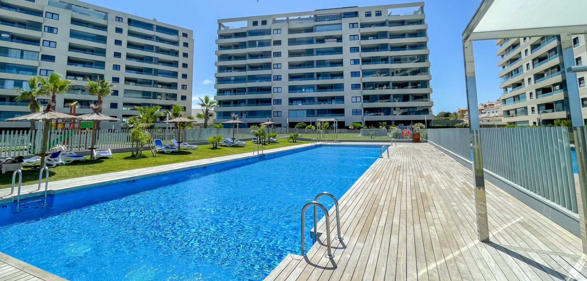 Living room in apartment for sale in Orihuela Costa