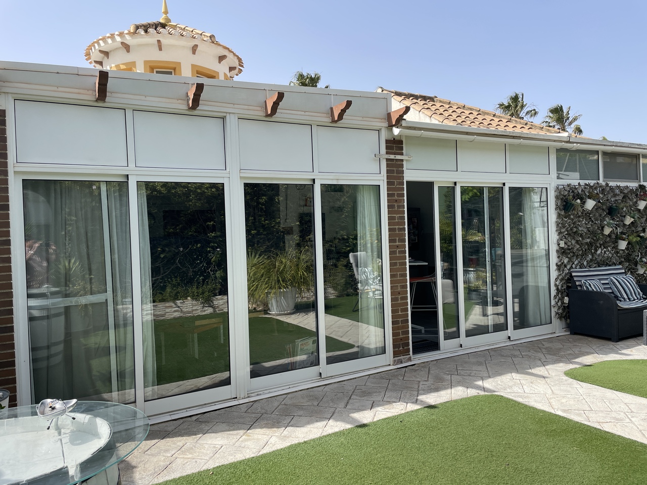 Bathroom in villa for sale in Mazarron Country Club