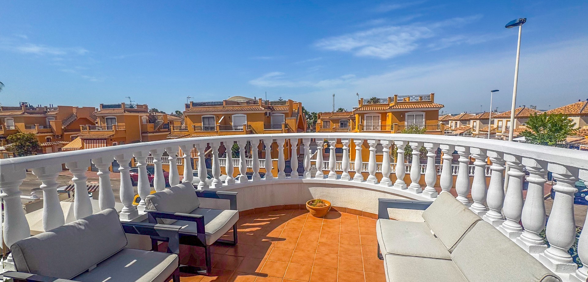 Pool area in terraced for sale in Torrevieja