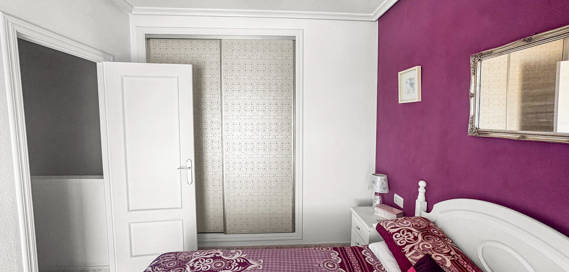 Master bedroom in terraced for sale in Torrevieja