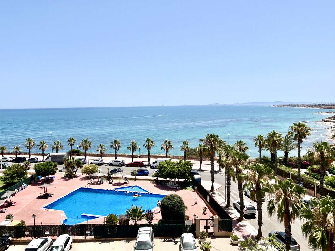 Terrace in apartment for sale in Cabo Roig