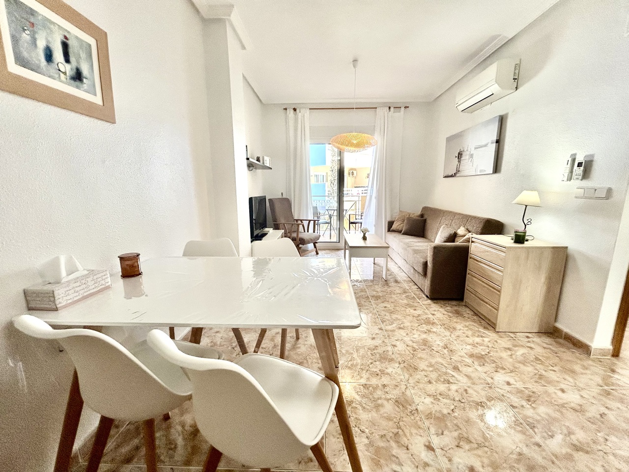 Garden in apartment for sale in Cabo Roig