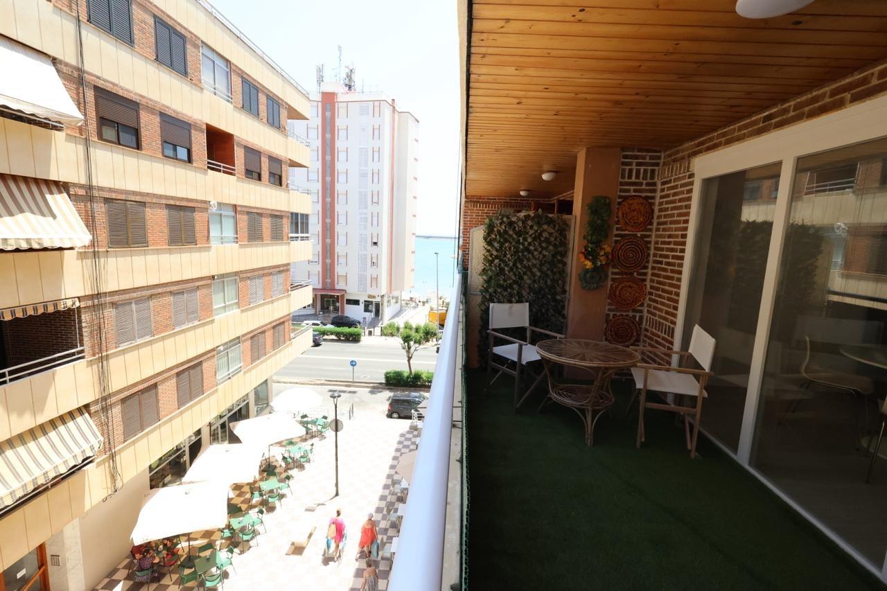 Pool area in apartment for sale in Torrevieja