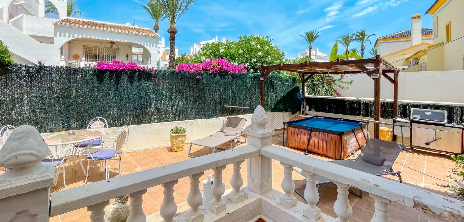 Master bedroom in terraced for sale in Orihuela Costa