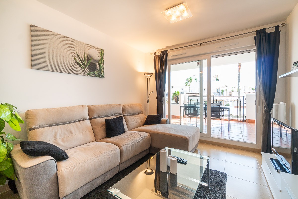 Living room in apartment for sale in Orihuela Costa