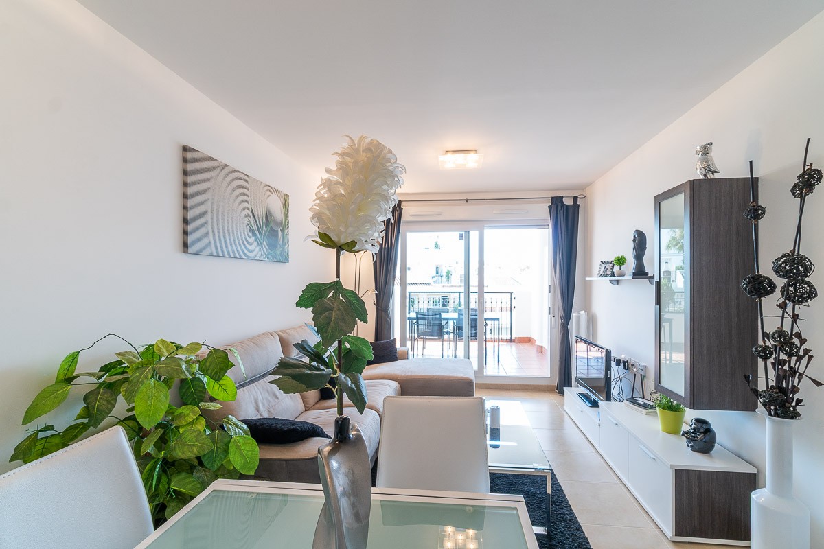 Living room in apartment for sale in Orihuela Costa