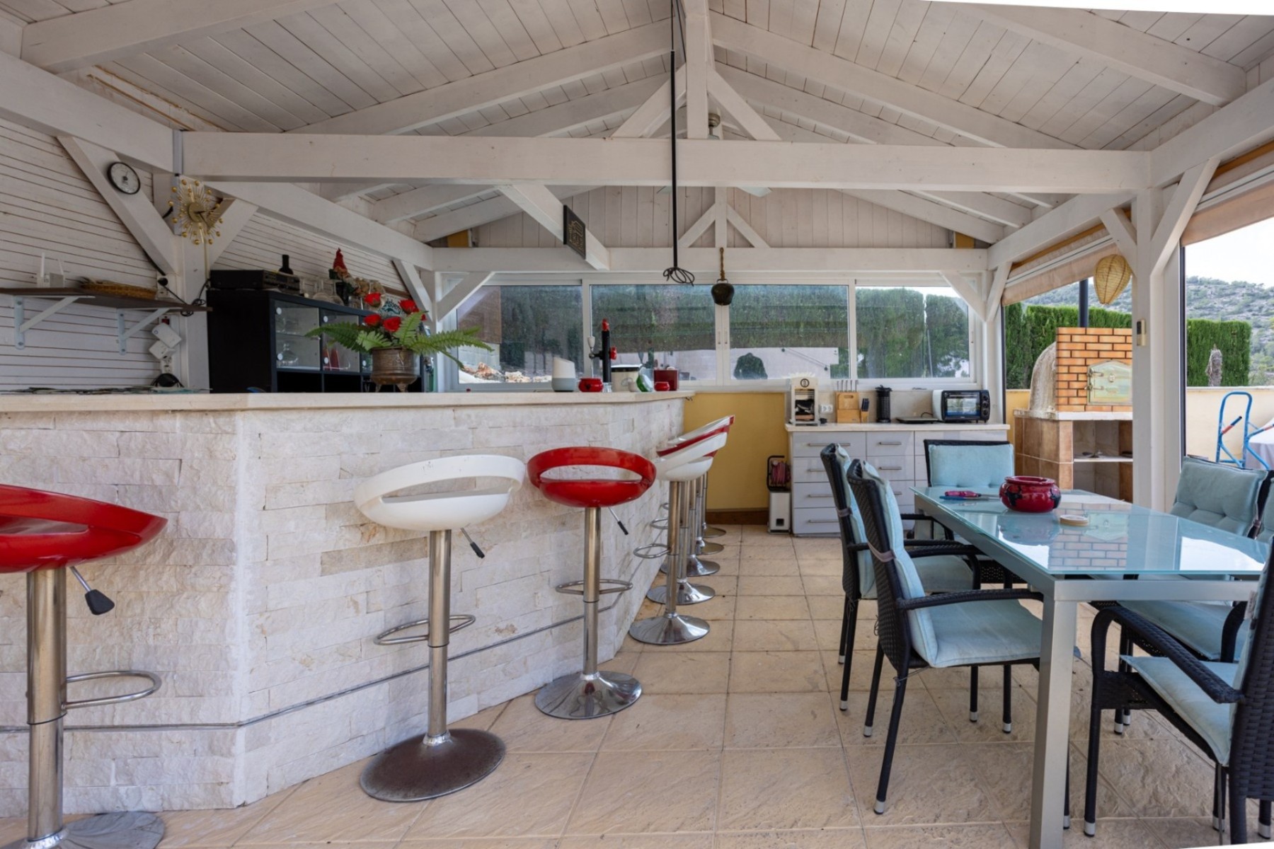 Dining area in villa for sale in La Zarza
