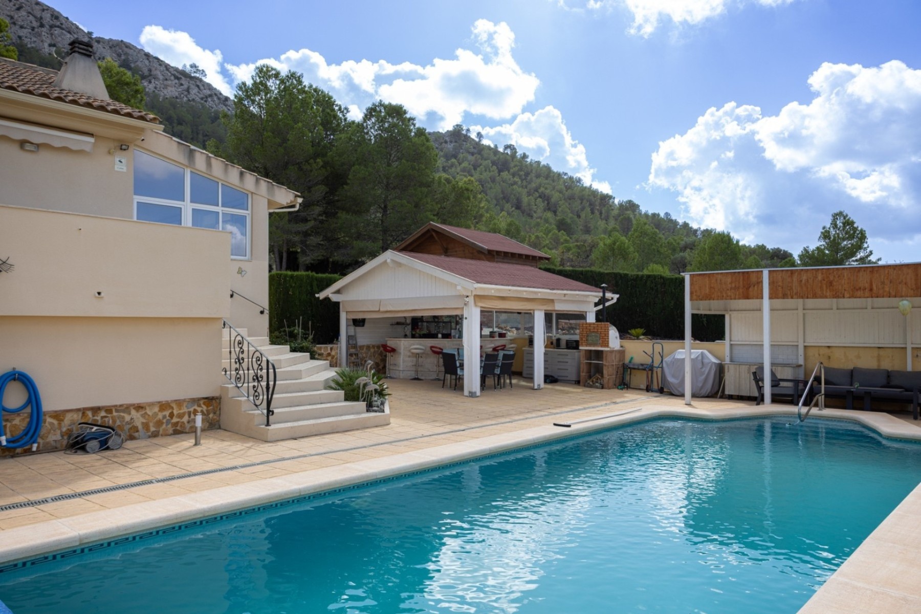 Master bedroom in villa for sale in La Zarza