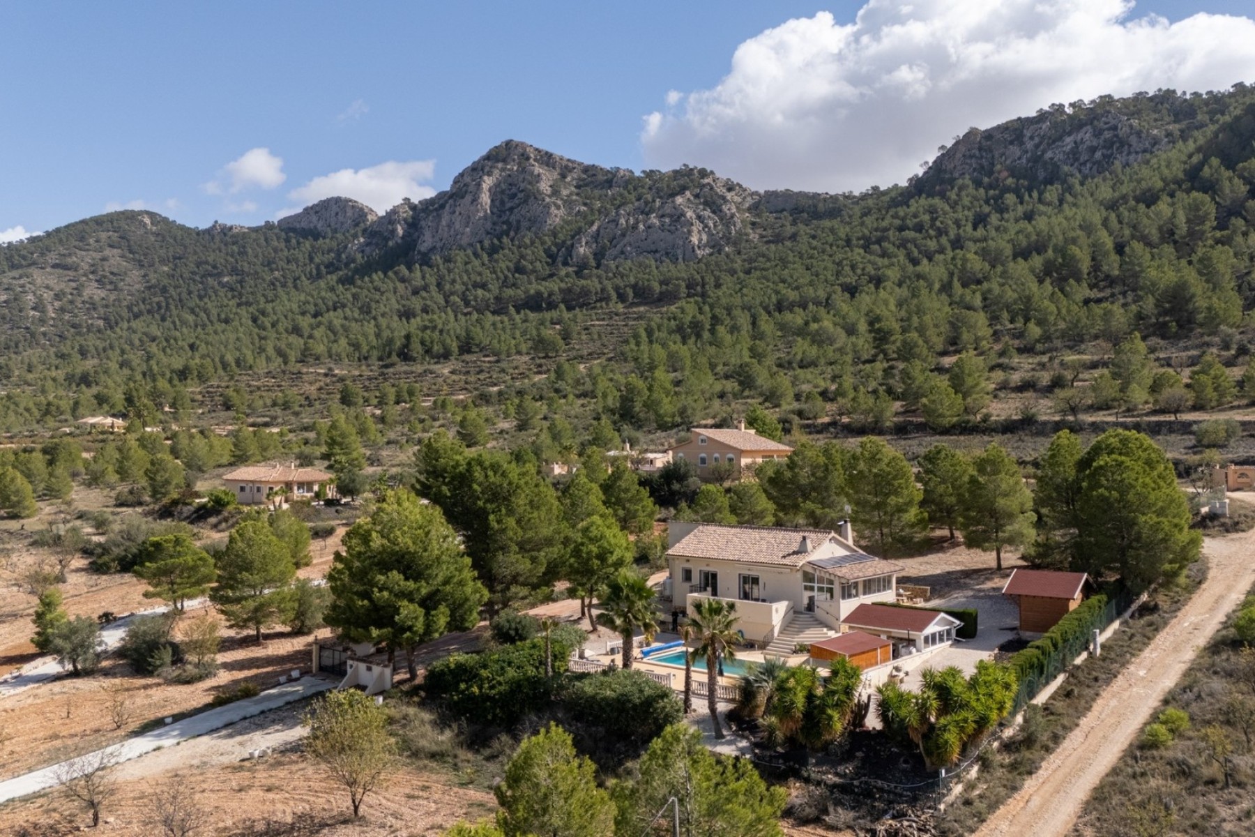 Dining area in villa for sale in La Zarza