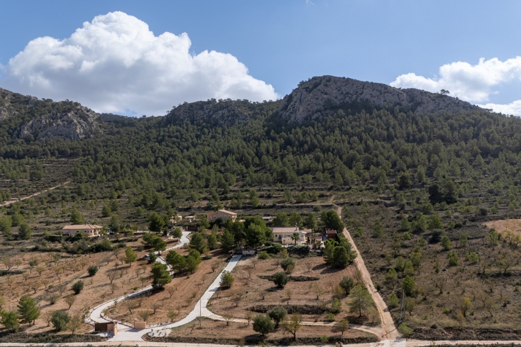 Exterior view in villa for sale in La Zarza
