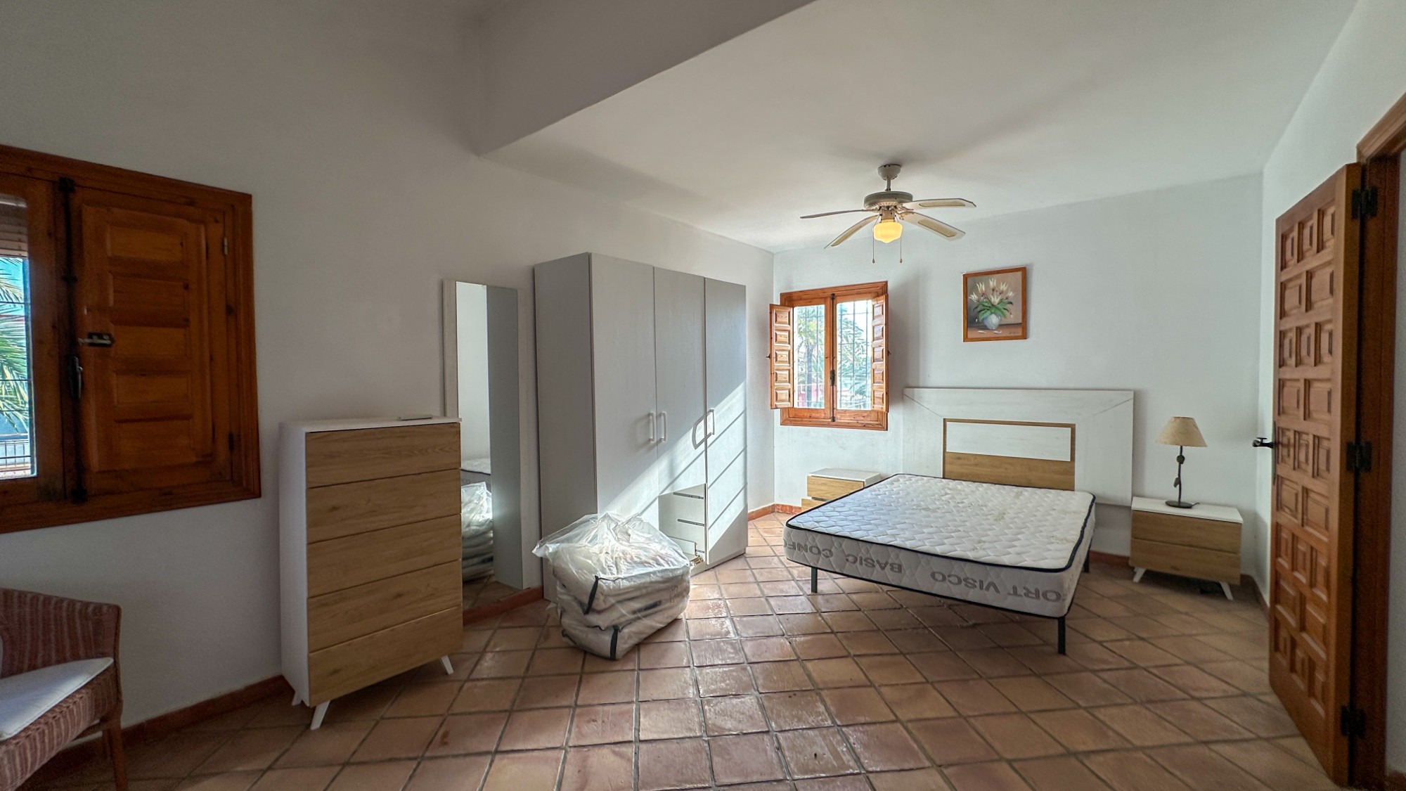 Terrace in villa for sale in Cabo Roig