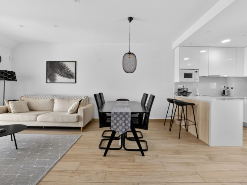 Kitchen in penthouse for sale in Torrevieja