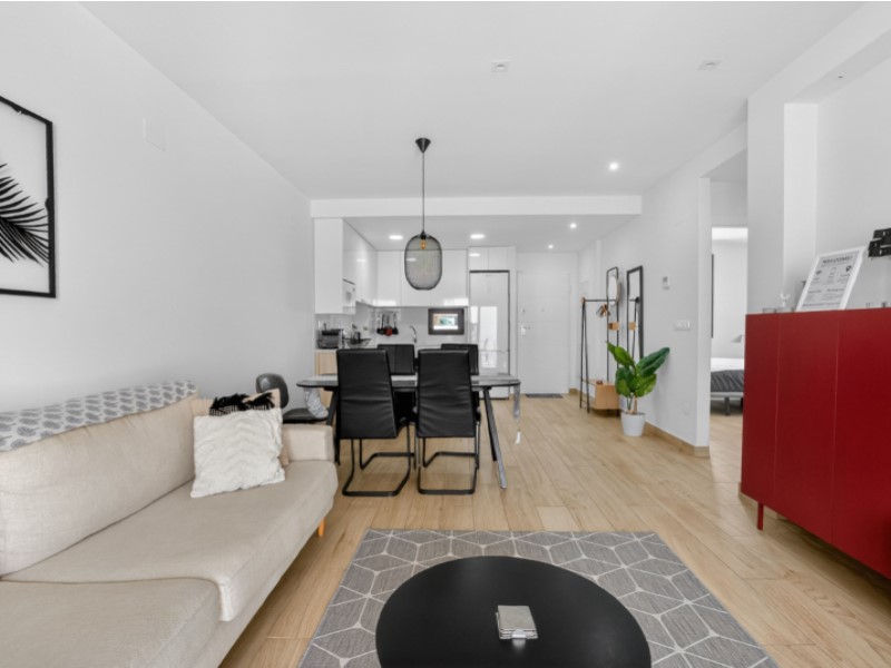 Master bedroom in penthouse for sale in Torrevieja